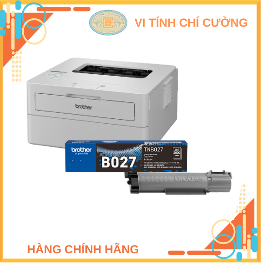 [Hàng chính hãng] Combo Máy in laser đơn năng trắng đen HL-B2180DW + Mực in trắng đen TNB027