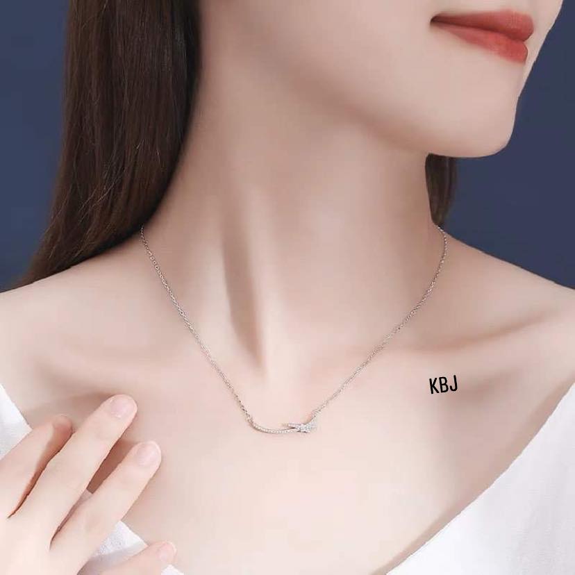 Dây chuyền nữ thời trang chất liệu bạc s925 MS78b