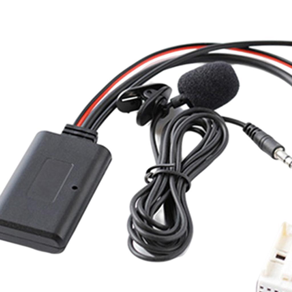 Bluetooth Aux Audio Cable Microphone MIC Adapter for  E60