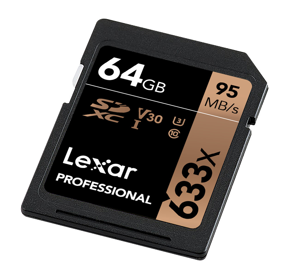 Thẻ Nhớ SDXC Lexar Professional 633x 64GB UHS-I 95MB/s - Hàng Chính Hãng