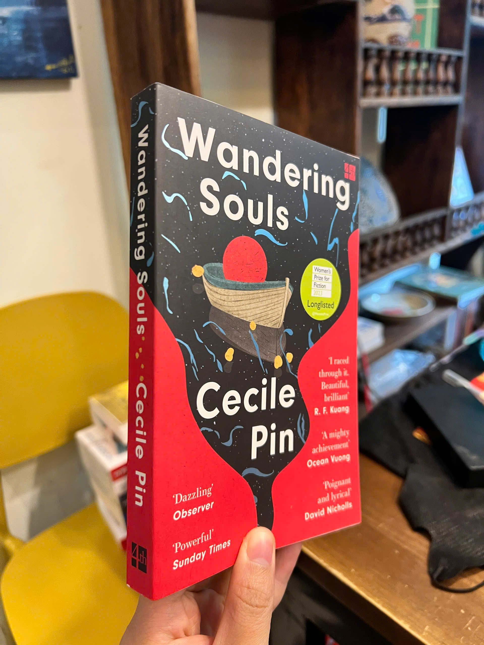 Sách - Wandering Souls by Cecile Pin | Historical Fiction/ Tiểu thuyết Lịch sử/ Ngoại văn Nhập khẩu