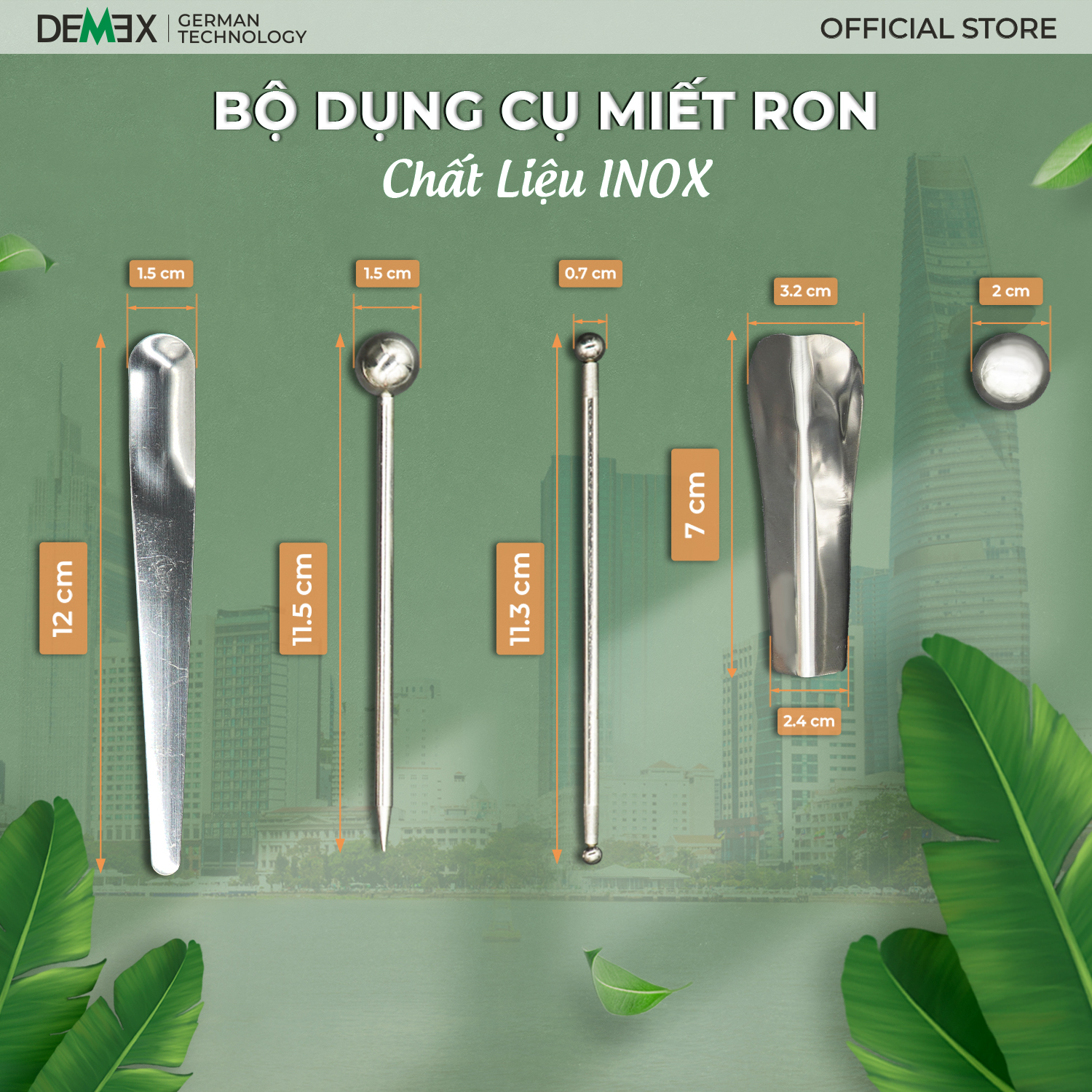 Bộ dụng cụ miết ron DEMEX