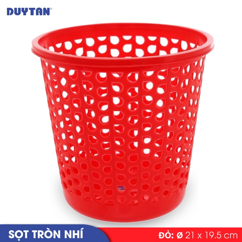 Sọt tròn nhí nhựa Duy Tân - 20632- Giao màu ngẫu nhiên - Hàng chính hãng