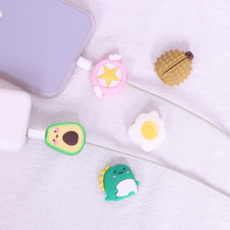Phụ kiện bảo vệ đầu cáp sạc cute
