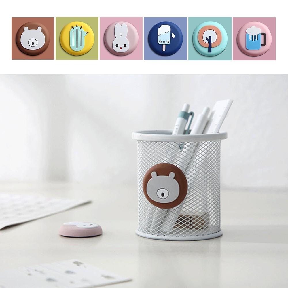 Nam châm dính bảng từ dán hít trang trí tủ lạnh chất liệu silicone hình động vật dễ thương đáng yêu