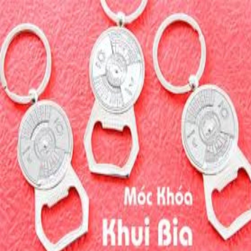 Bộ 3 móc khóa vạn niên 50 năm kèm mở bia 427TI 3