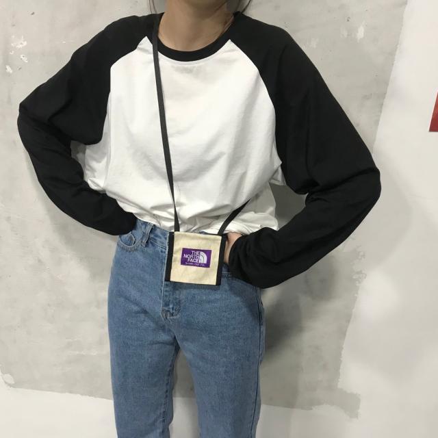 Áo thun tay dài raglan trơn 3 màu form rộng ulzzang thu đông UNISEX