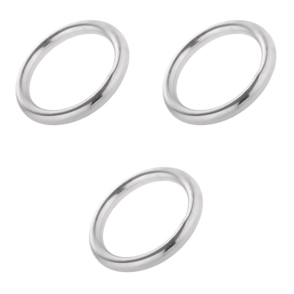 2pcs Stainless Steel Round  for Bags Jewelry Leather DIY Crafts
