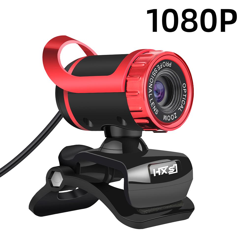 Máy tính để bàn HXSJ S9 1080P Webcam USB 2.0 Tích hợp micrô hấp thụ âm thanh