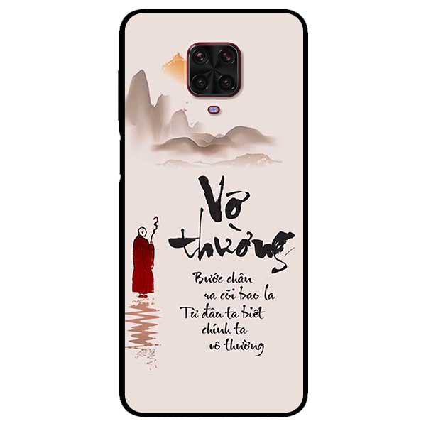 Ốp lưng dành cho Xiaomi Redmi Note 9s - Note 9 Pro - Note 9 Pro Max mẫu Vô Thường Bước Chân