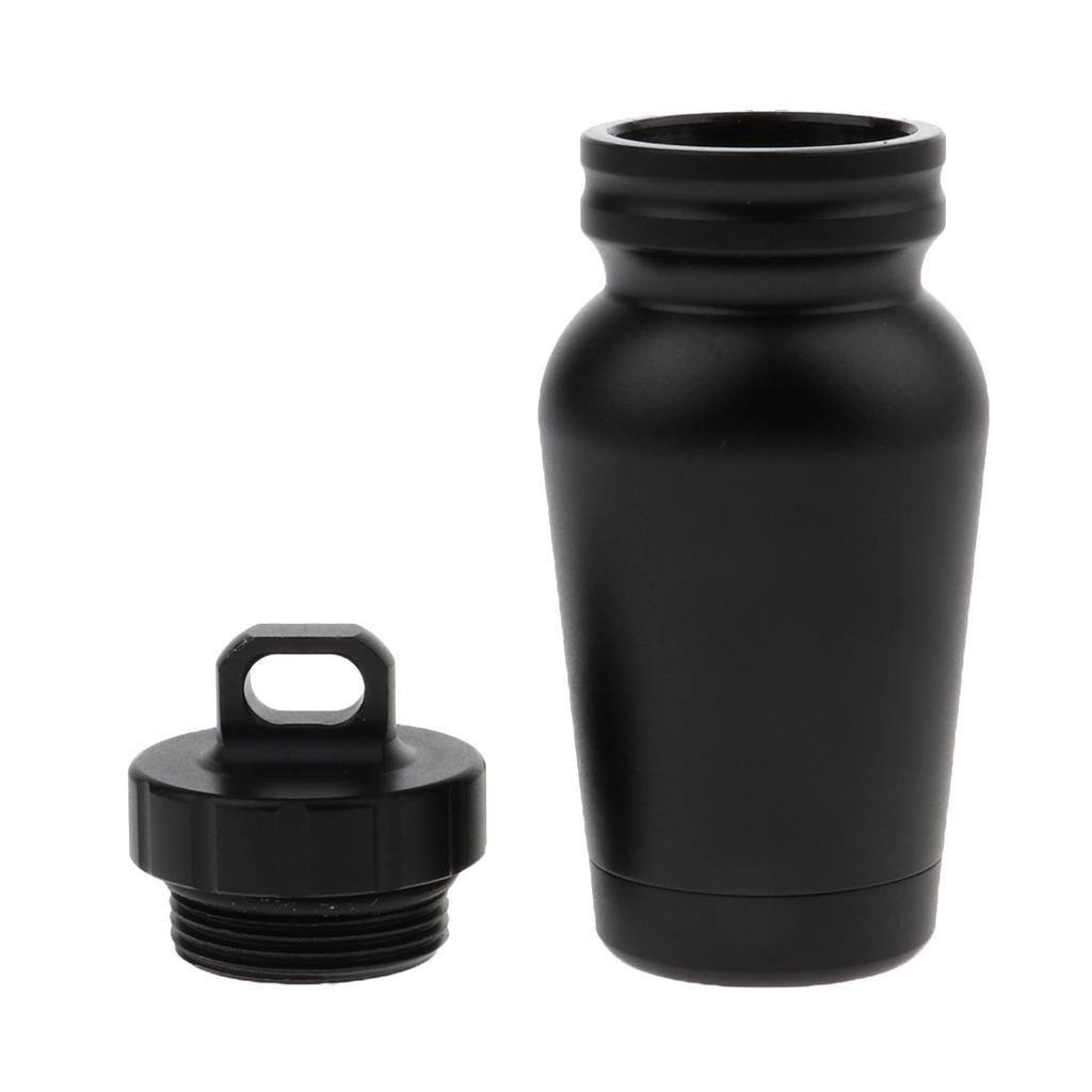 Outdoor Storage Container Case Pillbox Keyring Carry Cash Capsule