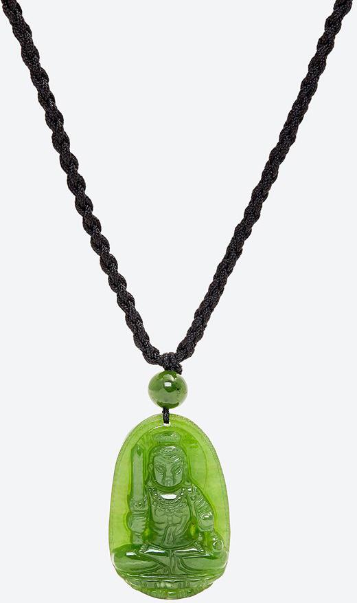 Mặt dây chuyền bất động minh vương đá ngọc bích Ngọc Quý Gemstones