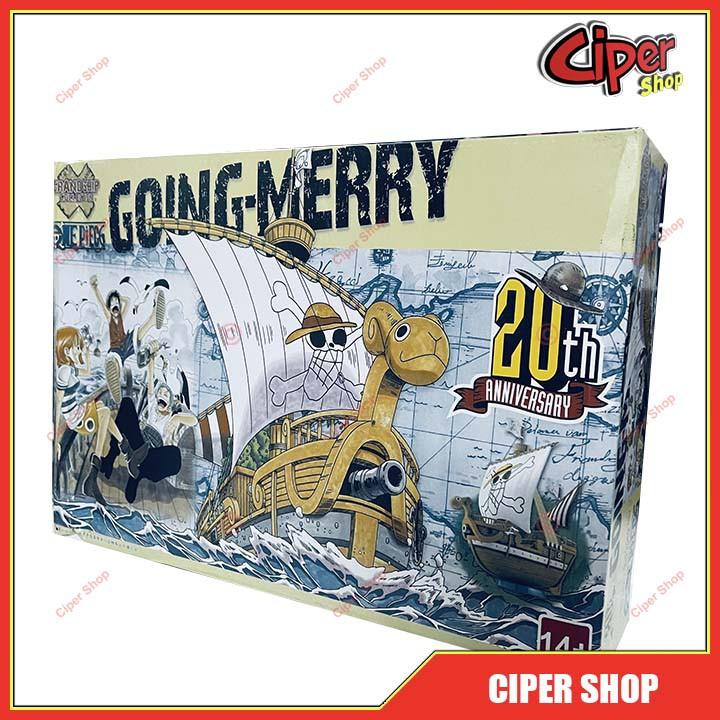 Mô hình Thuyền Going Merry 20th - Mô hình One Piece - Figure Going Merry 20th