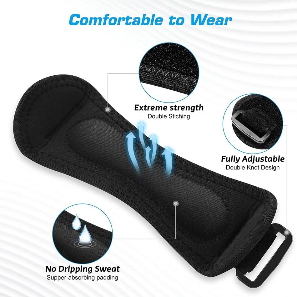 Thể thao đáng giá nẹp dây đeo có thể điều chỉnh dây đeo Eva Kneepads Hỗ trợ đầu gối Pad Gear Gear Basketball Protector Color: 1 Piece Blue