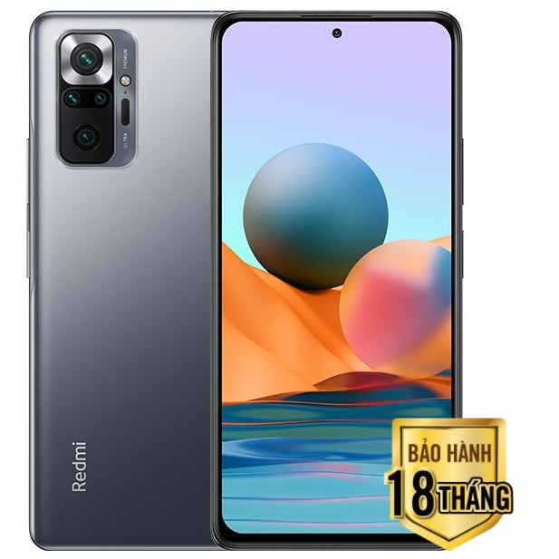 Điện thoại Xiaomi Redmi Note 10 Pro (8GB/128GB) - Hàng chính hãng - Xám