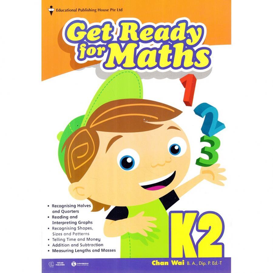 Bộ SGK Toán Singapore lớp mẫu giáo - K2 Get Ready for Maths