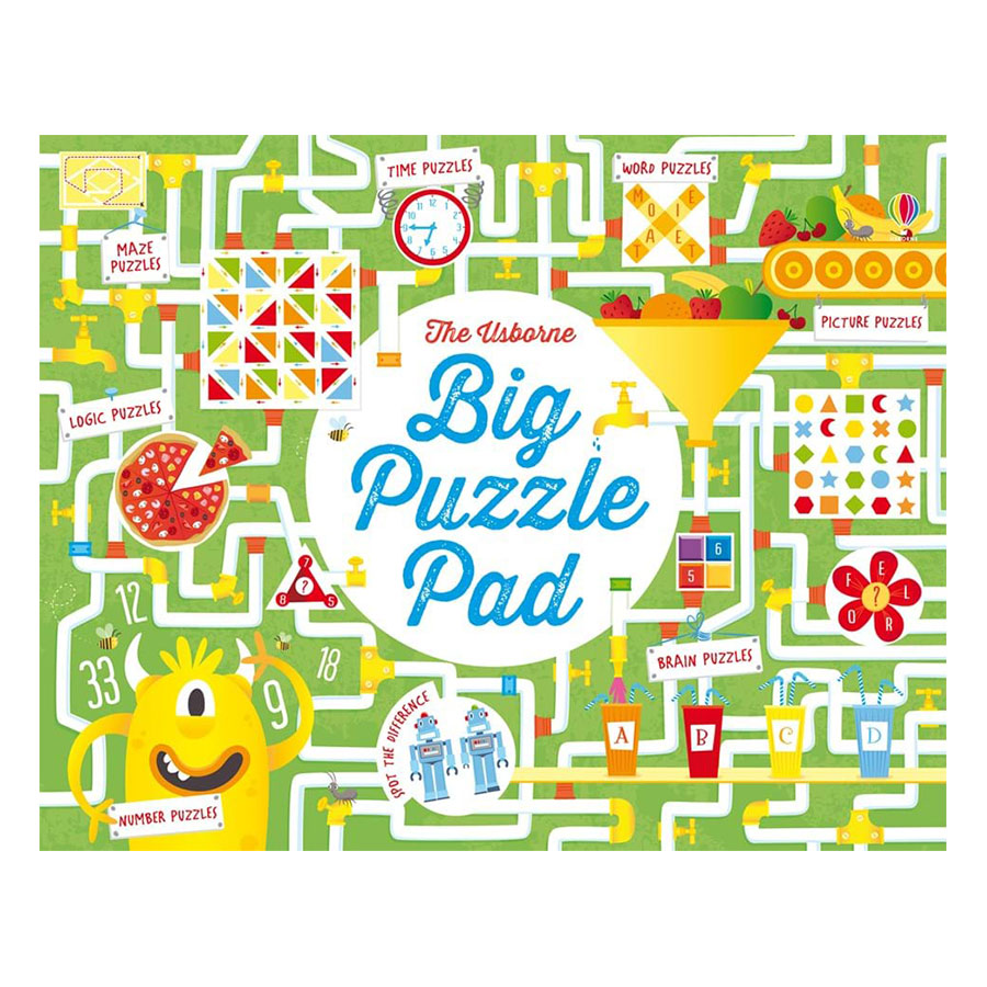 Usborne Big Puzzle Pad