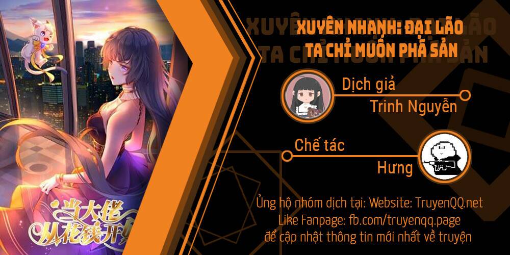 xuyên nhanh đại lão ta chỉ muốn phá sản chapter 1 1