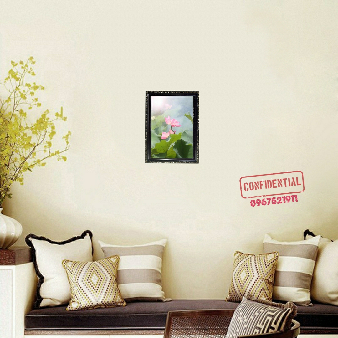 Tranh treo tường Hoa Sen 02