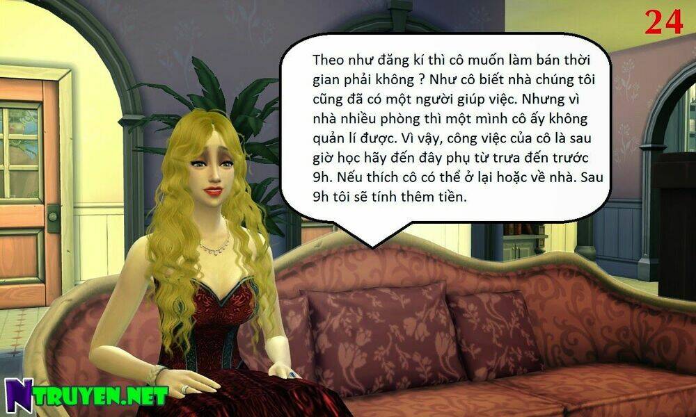 mysterious girl - truyện sims chapter 2 22