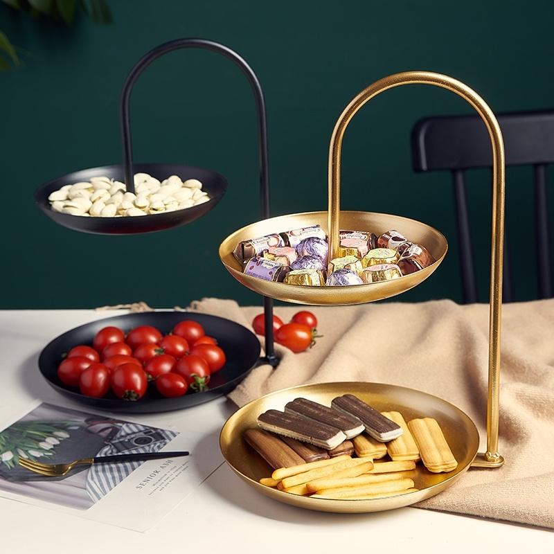 2 Lớp Hoa Quả Khay Chứa Giá Đựng Bánh Họ Đảng Món Tráng Miệng Có Giá Để Đồ Trang Trí Đám Cưới Snack Giá Phụ Kiện Nhà Bếp