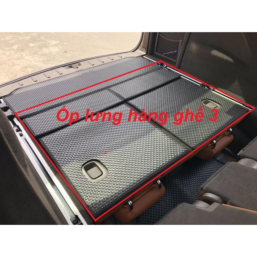 Thảm cốp và ốp lưng ghế hàng 3 cho xe ô tô 7 chỗ- Chính hãng KATA, Khít với sàn, Không mùi và ẩm mốc, trơn trượt