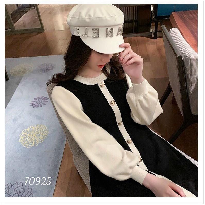 ĐẦM XÒE LỤA BI CÓ NÚT CÀI CỰC XINH VINA 1HITSTORE