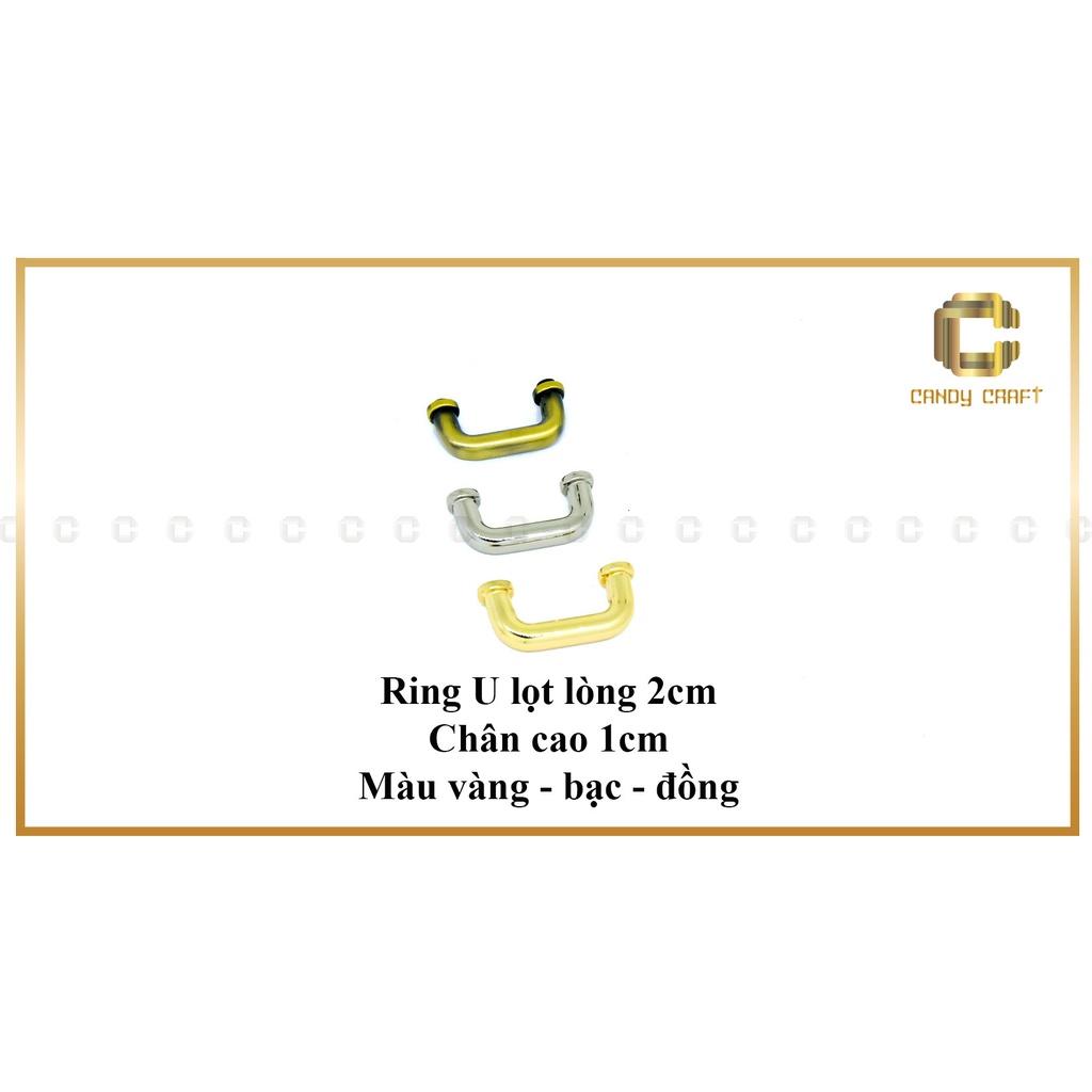 Khoen chữ U 1cm - 2cm - 2.5cm