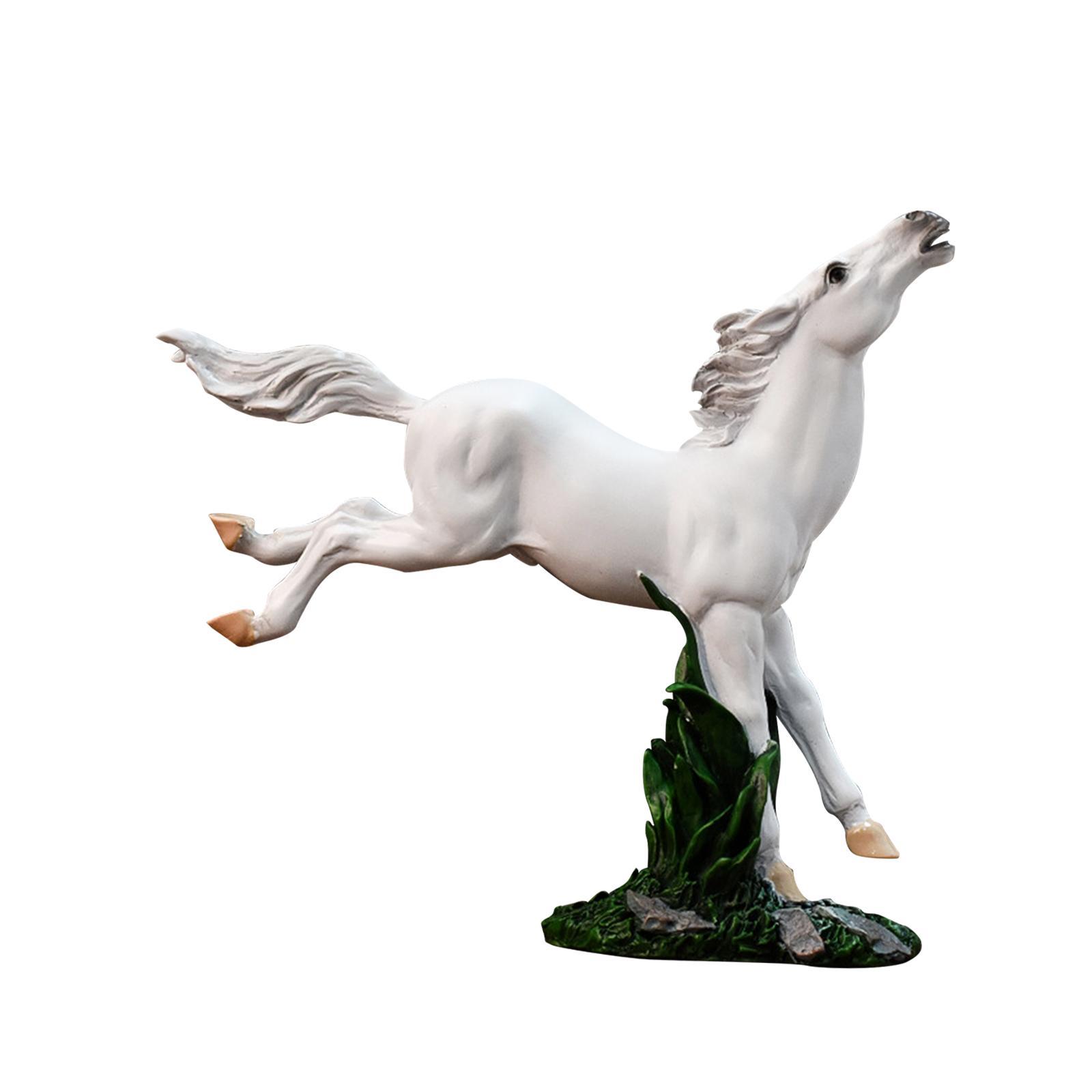 Abstract Horse Statues Animal Sculptures Figurines for Office Wedding Decors