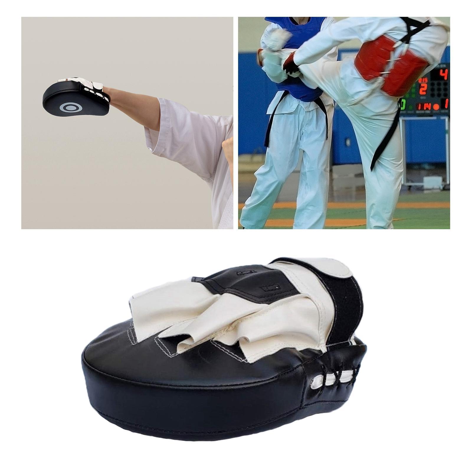 Curved MMA Boxing Punching   Target Kickboxing PU Leather