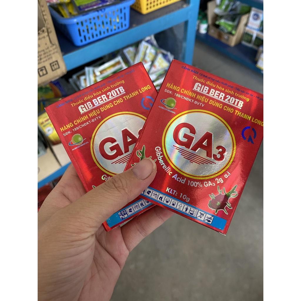 GA3 GIBBER 20TB VIÊN 10gr Kích thích sinh trưởng cây trồng