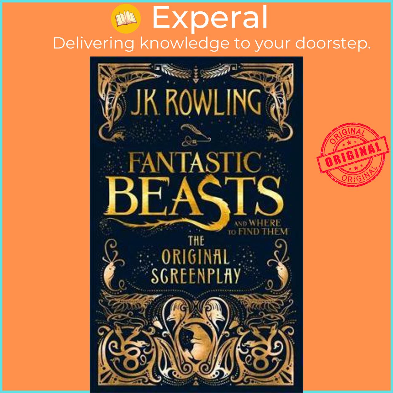 Sách - Fantastic Beasts and Where to Find Them : The Original Screenplay by J.K. Rowling - (UK Edition, paperback)