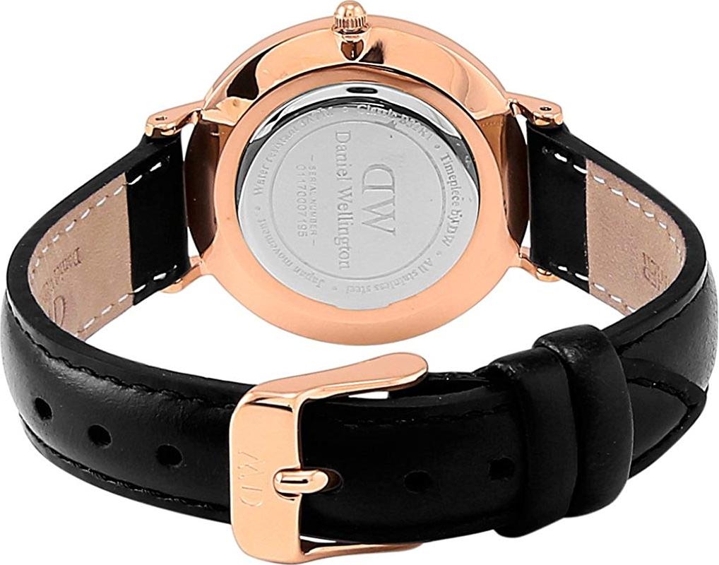 Đồng hồ nữ DANIEL WELLINGTON PETITE SHEFFIELD ROSE BLACK 28MM DW00100224