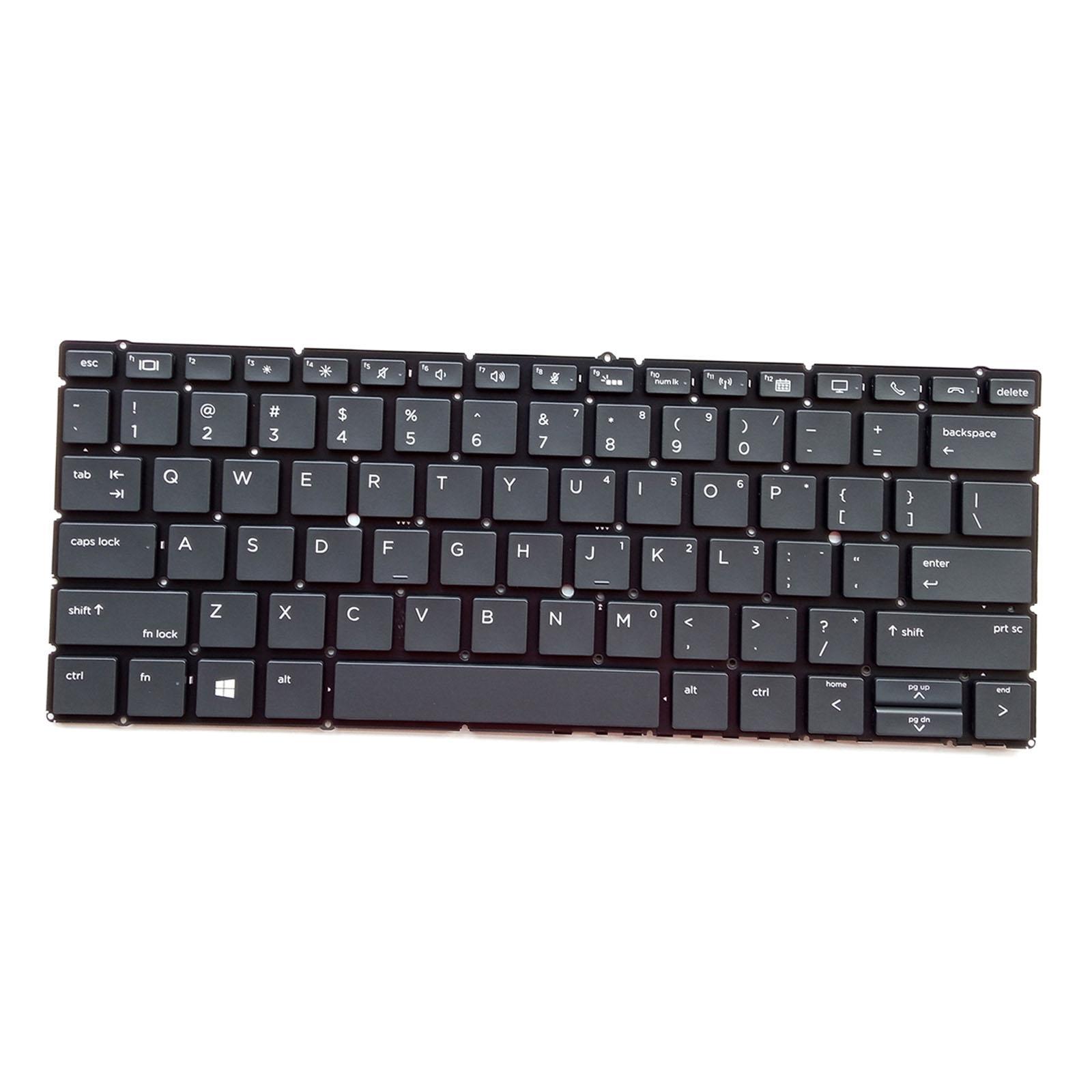 Laptop Keyboard US English with Backlit for HP x360 830-G5