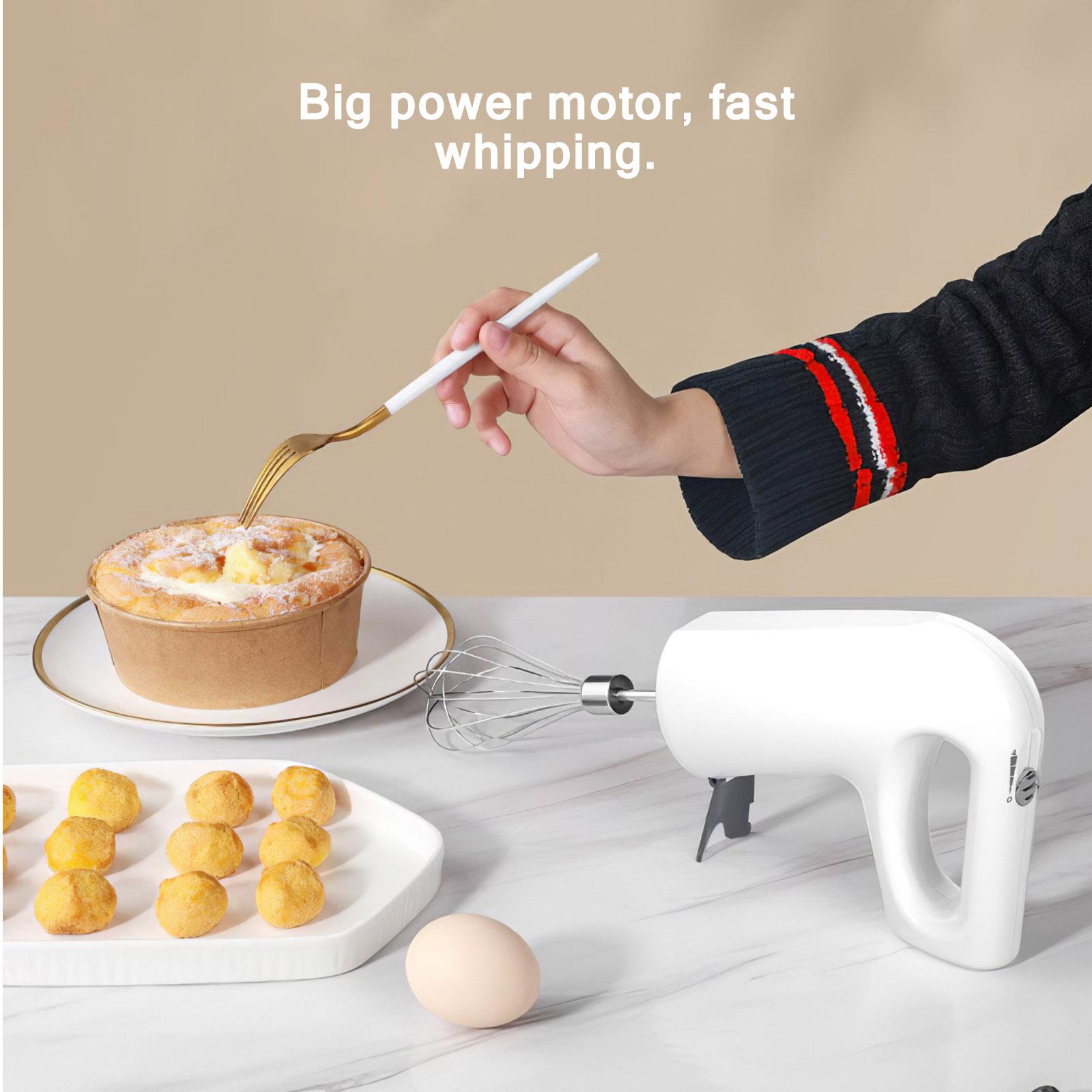 Không Dây Điện Đánh Standable Hộ Gia Đình Kem Roi Bánh Phối Bếp Dụng Cụ Nướng Bánh Với 4 Tốc Độ Chế Độ Nướng Bánh