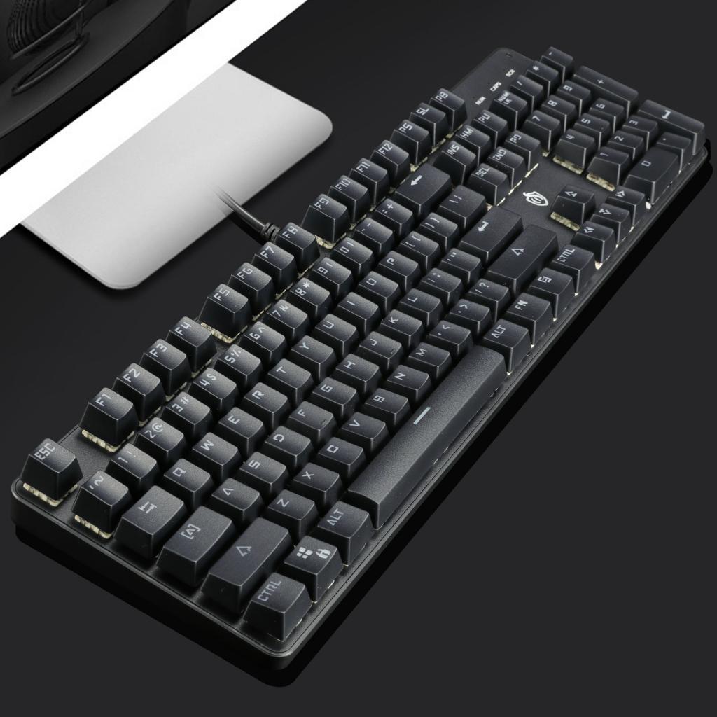 USB Wired LED Backlit Ergonomic Gamer Keyboard For PC Laptop