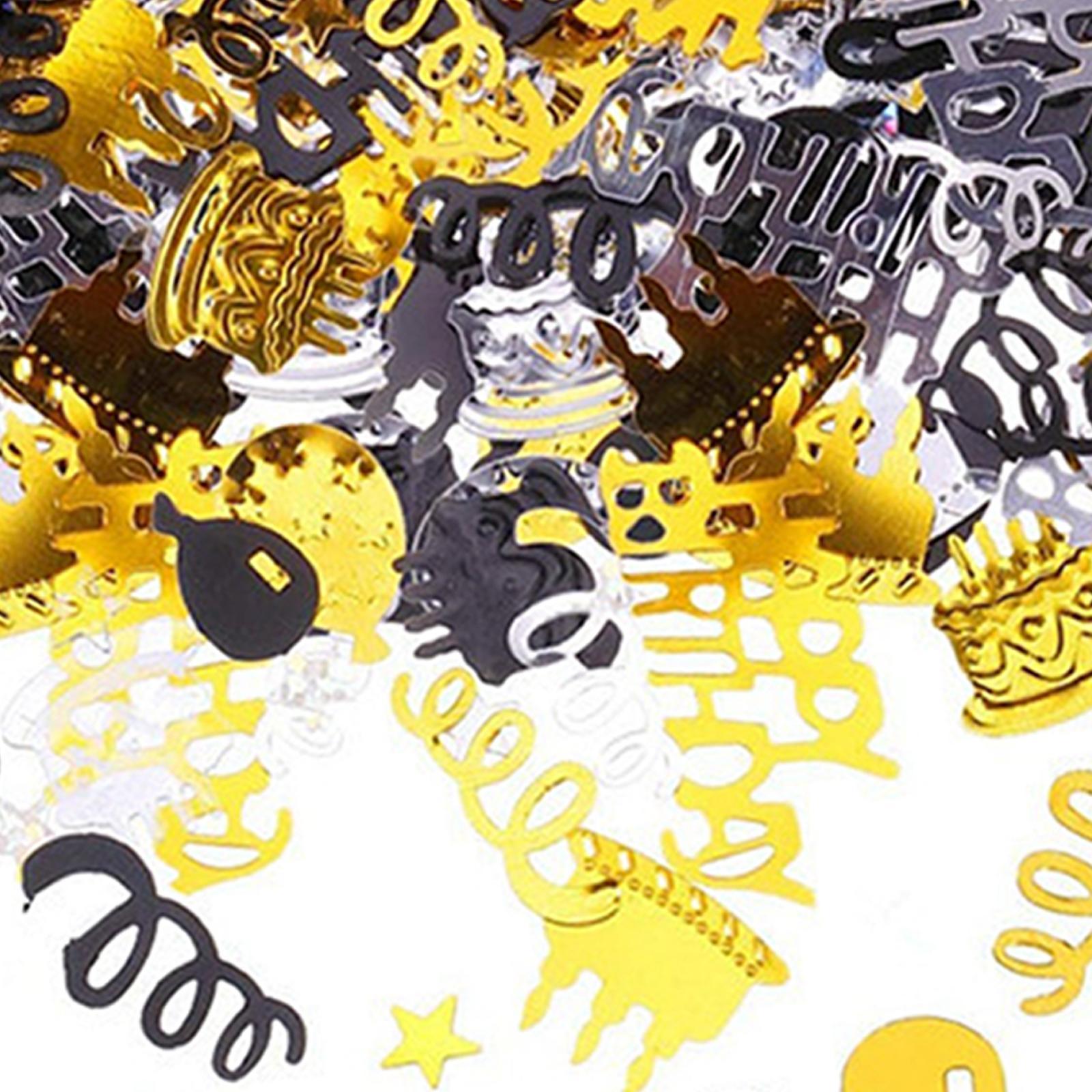 450 Pieces Birthday Cake Confetti Table Scatter Confetti for Party DIY Arts