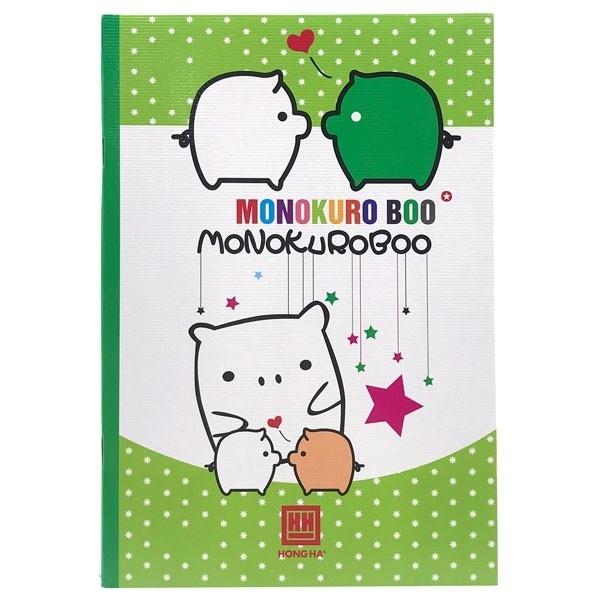 Vở South Star Monokuroo Boo - 4 Ly Ngang 120 Trang ĐL 58g/m2 - Hồng Hà 0736 (Mẫu Màu Giao Ngẫu Nhiên)