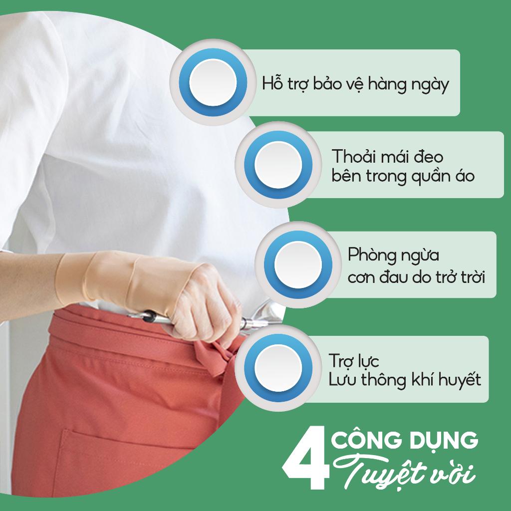 [MỚI] Đai cổ tay loại mềm Phiten metax wirst supporter soft type AP244004/AP244005