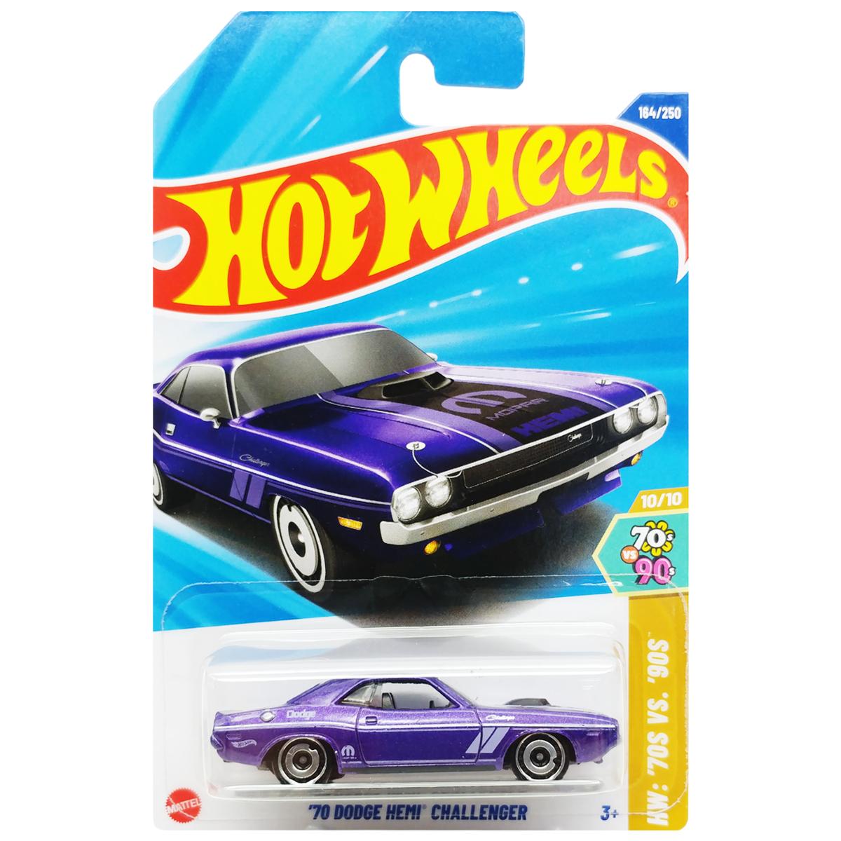 Siêu Xe Hot Wheels C4982 - 164/250 - 70 Dodge Hemi Challenger