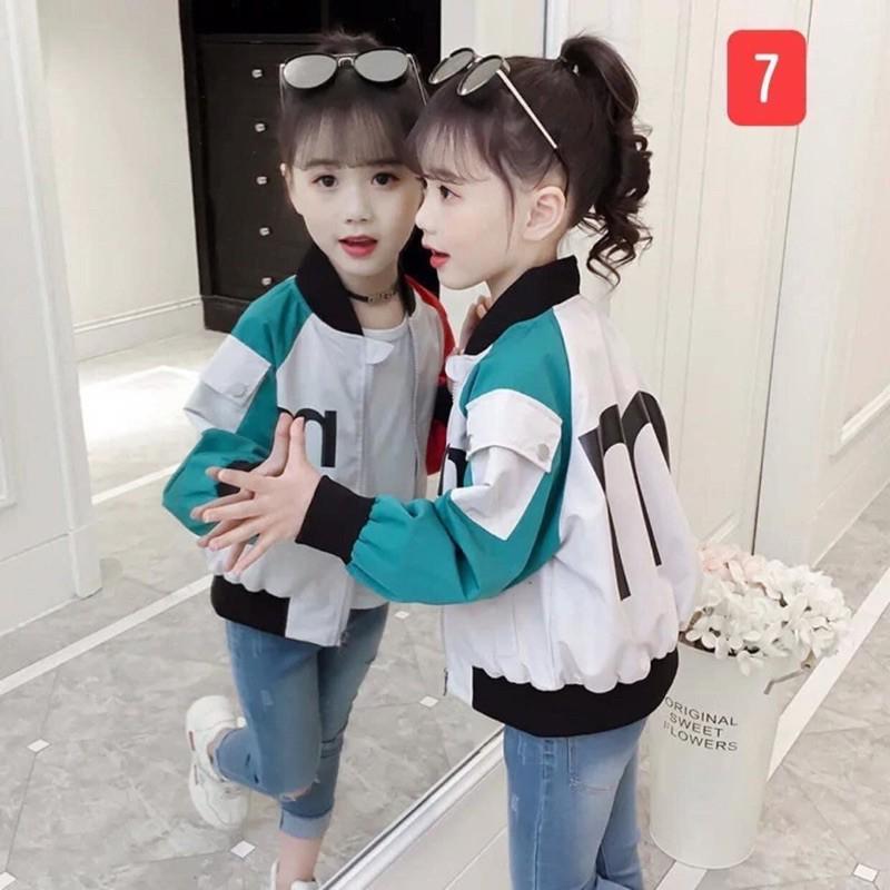 QC522 ÁO GIÓ BÉ GÁI