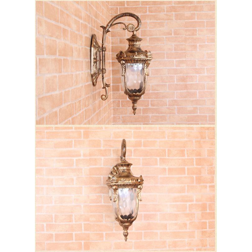 Đèn tường LEONA mạ crom cao cấp phong cách châu Âu chống nước tuyệt đối trang trí ngoài trời, ban công, hành lang