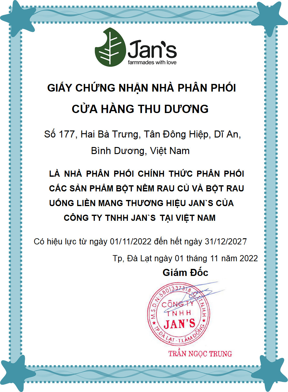 Bột rau má nguyên chất Jan's 60gr - Thanh nhiệt, thải độc, đẹp da, làm dịu cơn đau ngày đèn đỏ