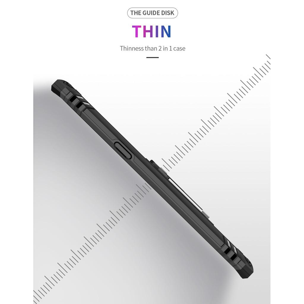 Ốp lưng cho Samsung S8 chống sốc 2 lớp kèm nhẫn iring làm giá đỡ