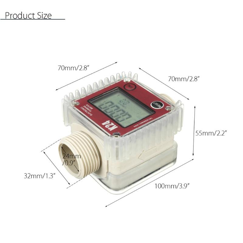 HSV Blue Turbine Fuel Flow Tester for Liquid Flow Meter Measuring Tools