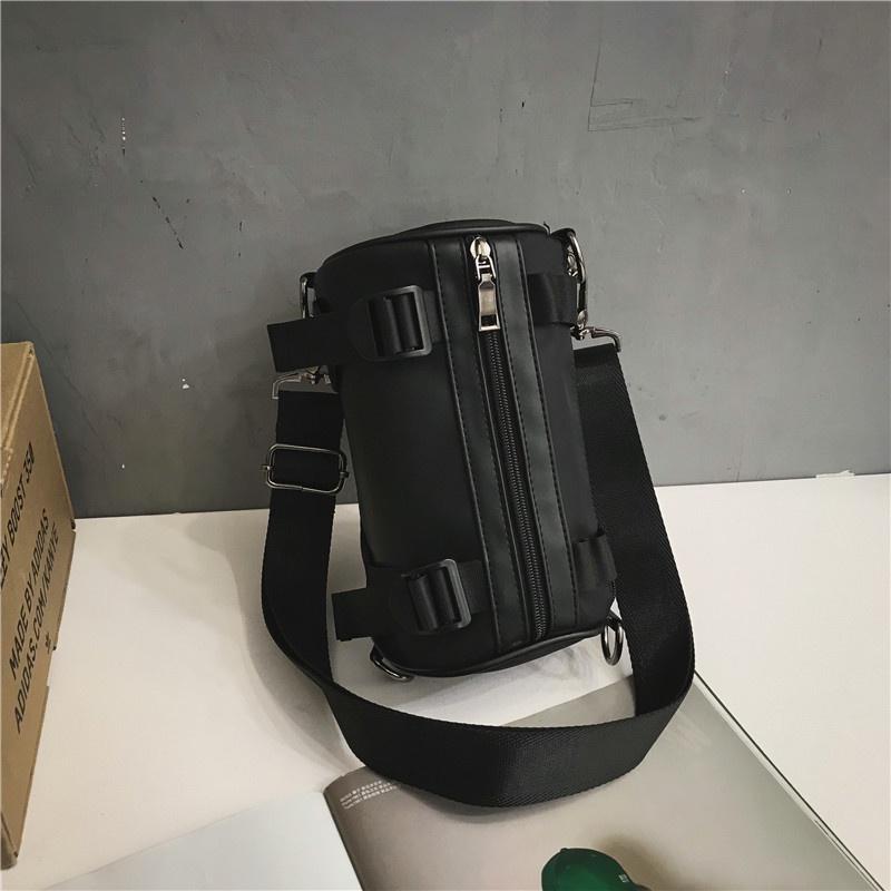 Túi đeo chéo Nam Nữ Mini nhỏ gọn Slim Bag Unisex vải Oxford nhập khẩu chống thấm nước màu Army T67