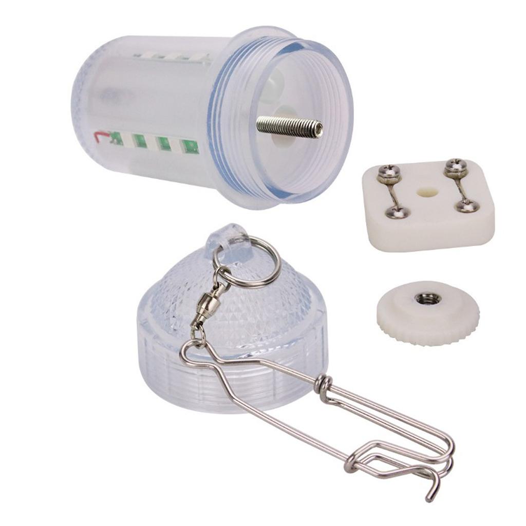 LED Fishing Lure Night Glow Underwater Attracting Lamp Fishing Bait