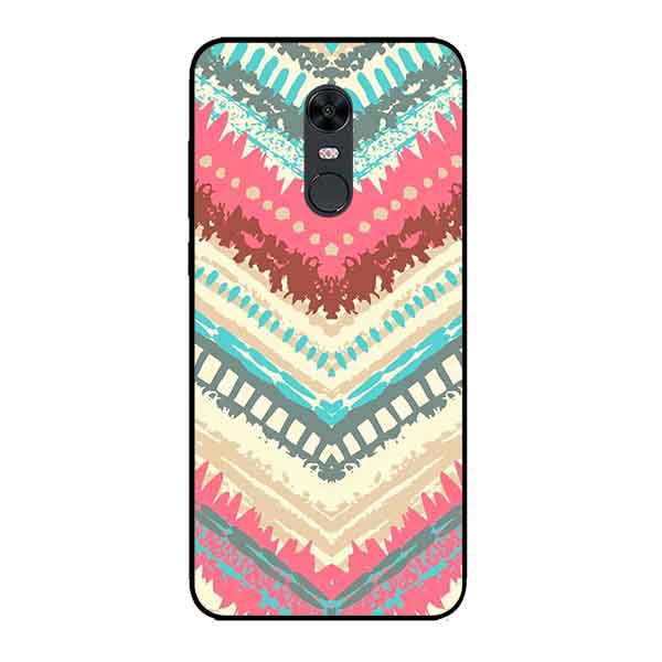 Ốp Lưng in cho Xiaomi Redmi 5 Plus Mẫu Thổ Cẩm - Hàng Chính Hãng