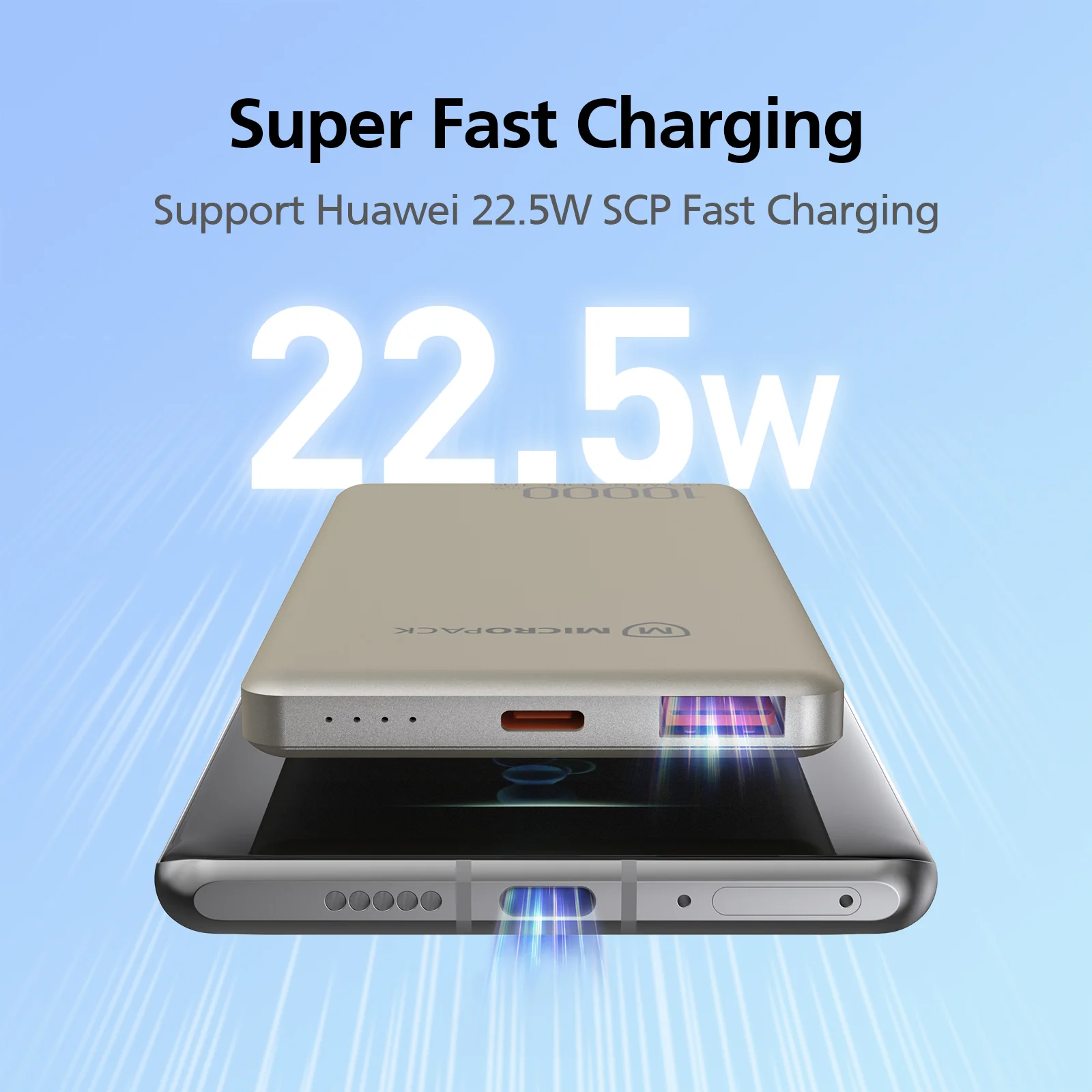 Pin sạc dự phòng MicroPack POWER STORE 10S 10000mAh - Hàng Chính Hãng