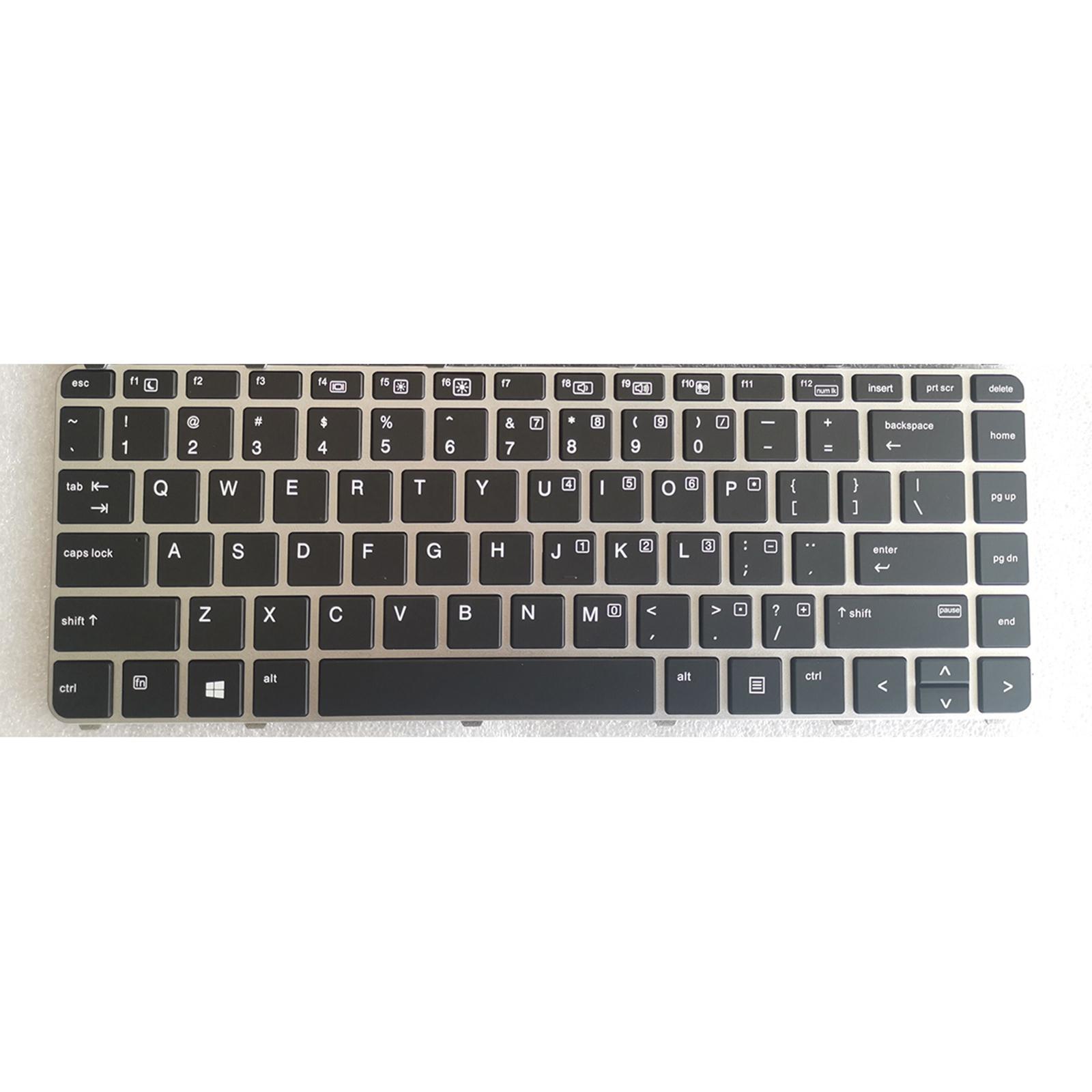 Backlit US Layout Keyboard Replace for 840 G4 745 G4 836308-001